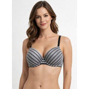 Victoria's Secret Gray Perfect Shape Push-Up Bra 32DD